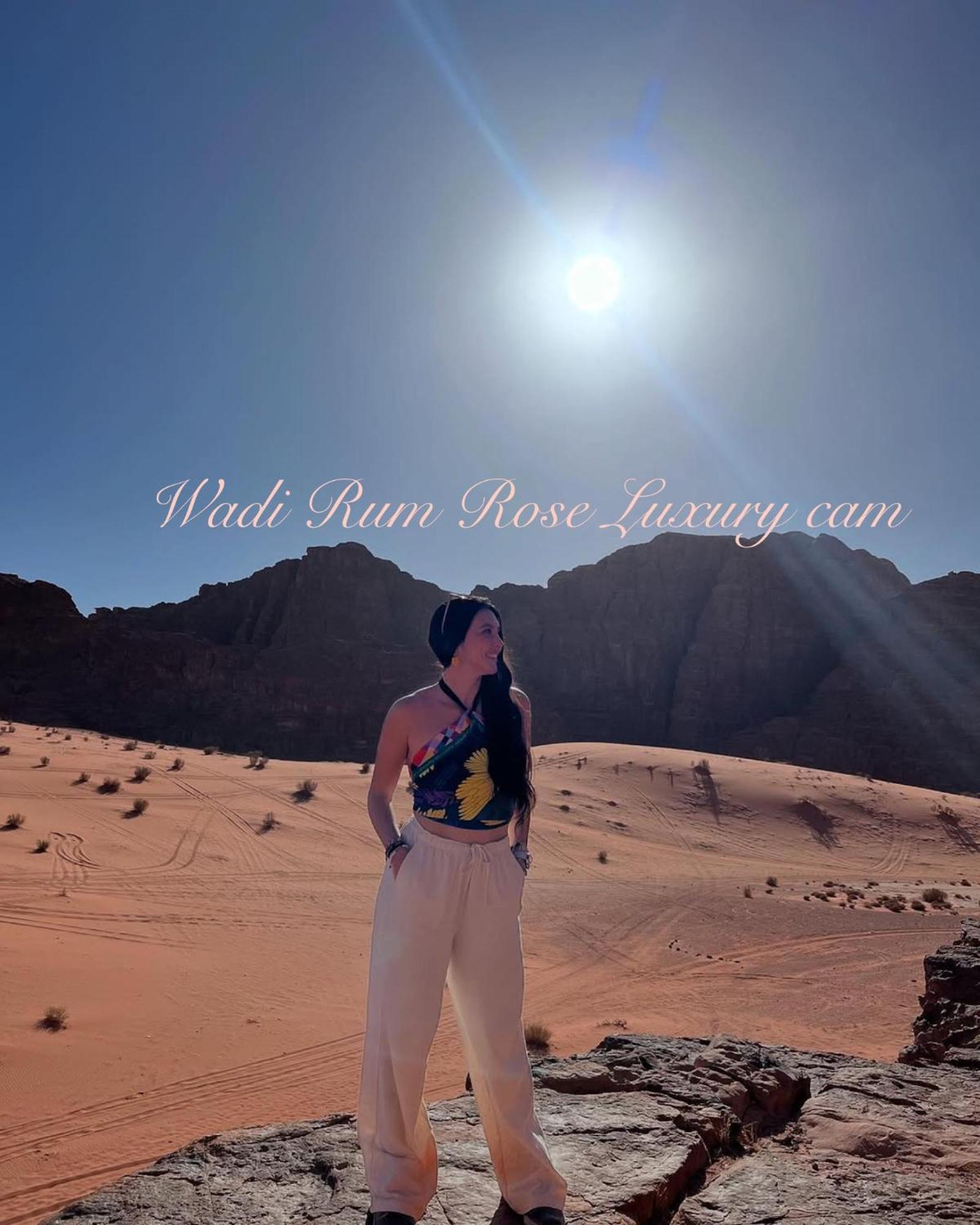 Wadi Rum Rose Luxury Camp Exterior foto
