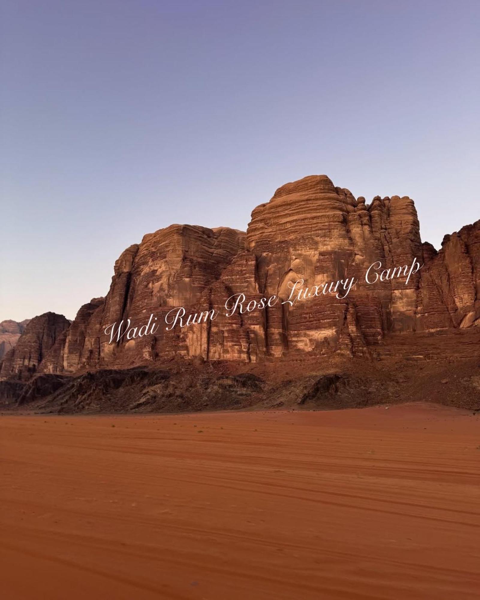 Wadi Rum Rose Luxury Camp Exterior foto