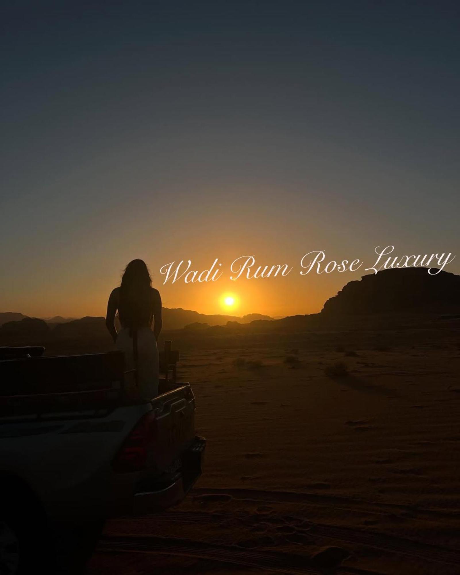 Wadi Rum Rose Luxury Camp Exterior foto